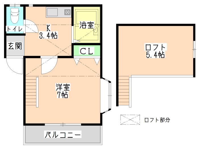 カーサ山野 間取り